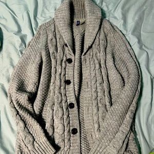 H&M shawl-collar cardigan women’s xl Divided series